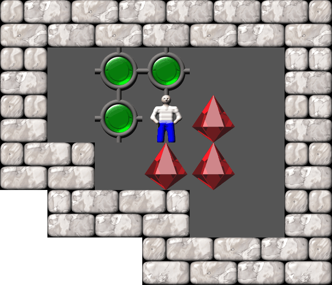 Sokoban Mass Remodel level 1920